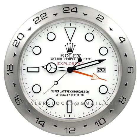 rolex explorer wall clock|rolex clock wall price.